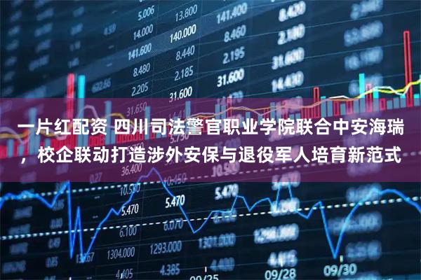一片红配资 四川司法警官职业学院联合中安海瑞，校企联动打造涉外安保与退役军人培育新范式
