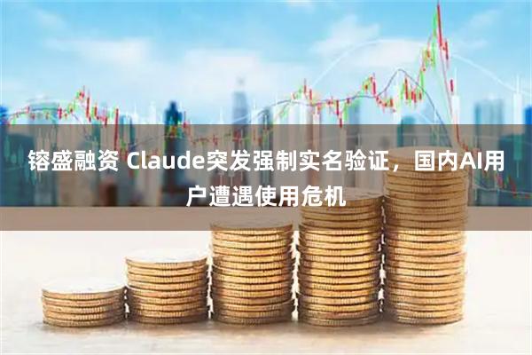 镕盛融资 Claude突发强制实名验证，国内AI用户遭遇使用危机